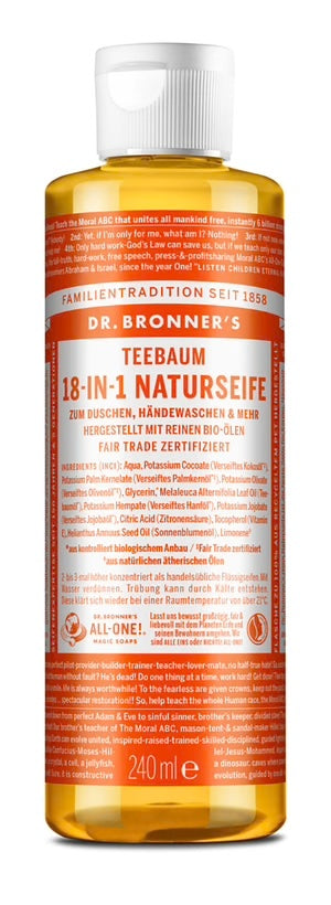 Teebaum Flüssigseife - 18-in-1 Naturseife, 240ml