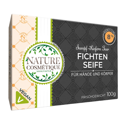Fichten Seife mit Sumpf-Kiefern Teer - BIO