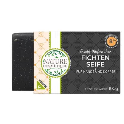 Fichten Seife mit Sumpf-Kiefern Teer - BIO