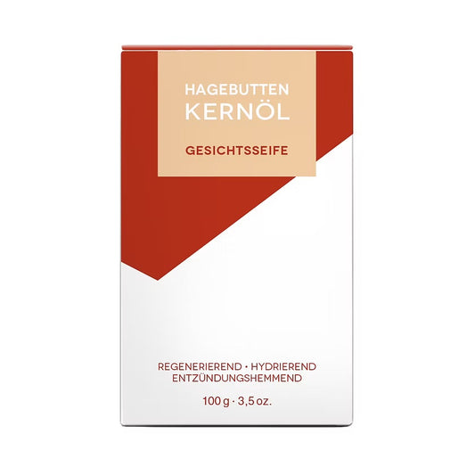 Hagebuttenkernöl-Seife, 100g (palmölfrei)