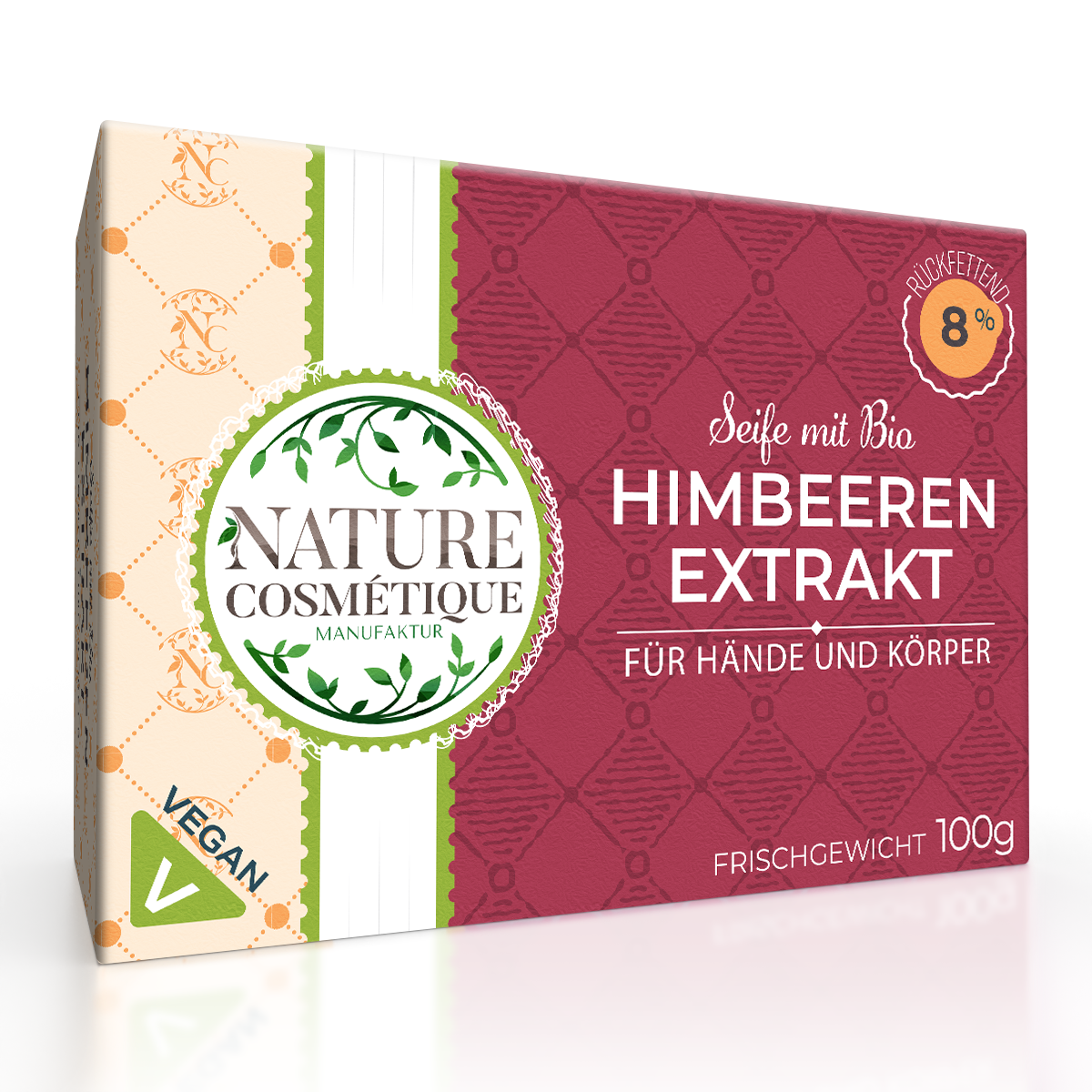 Wildberry Seife mit Himbeerkern CO2 Extrakt - BIO