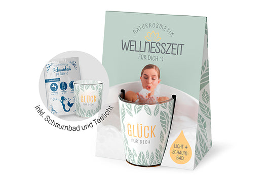 Wellnesszeit - Glück für Dich (Feder)