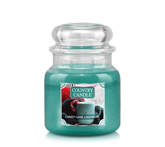 Country Jar Medium Candy Cane Cashmere