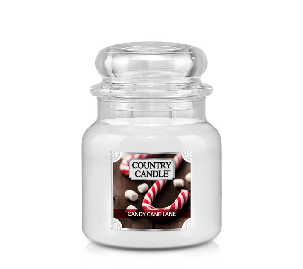 Country Jar Medium Candy Cane Lane