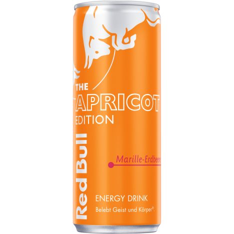 Red Bull Energy Drink Apricot Edition Marille - Erdbeere