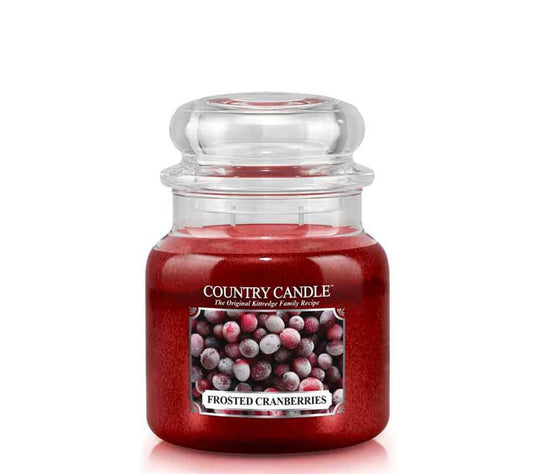 Country Jar Medium Frosted Cranberries