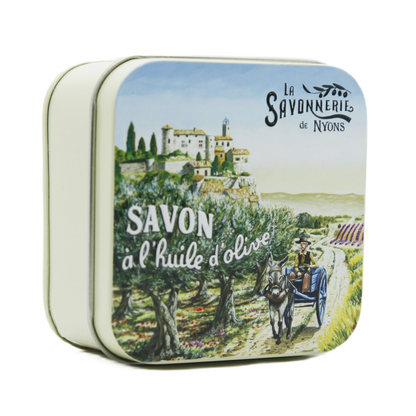 Metallbox mit Seife 100g "The Village"