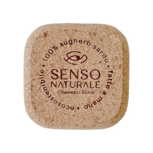 Cork soap holder for shampoo