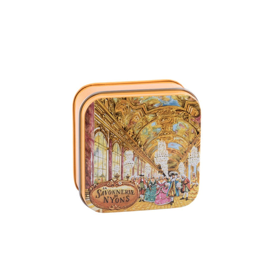 Metal box with soap 100g - Hall of Mirrors Versailles
