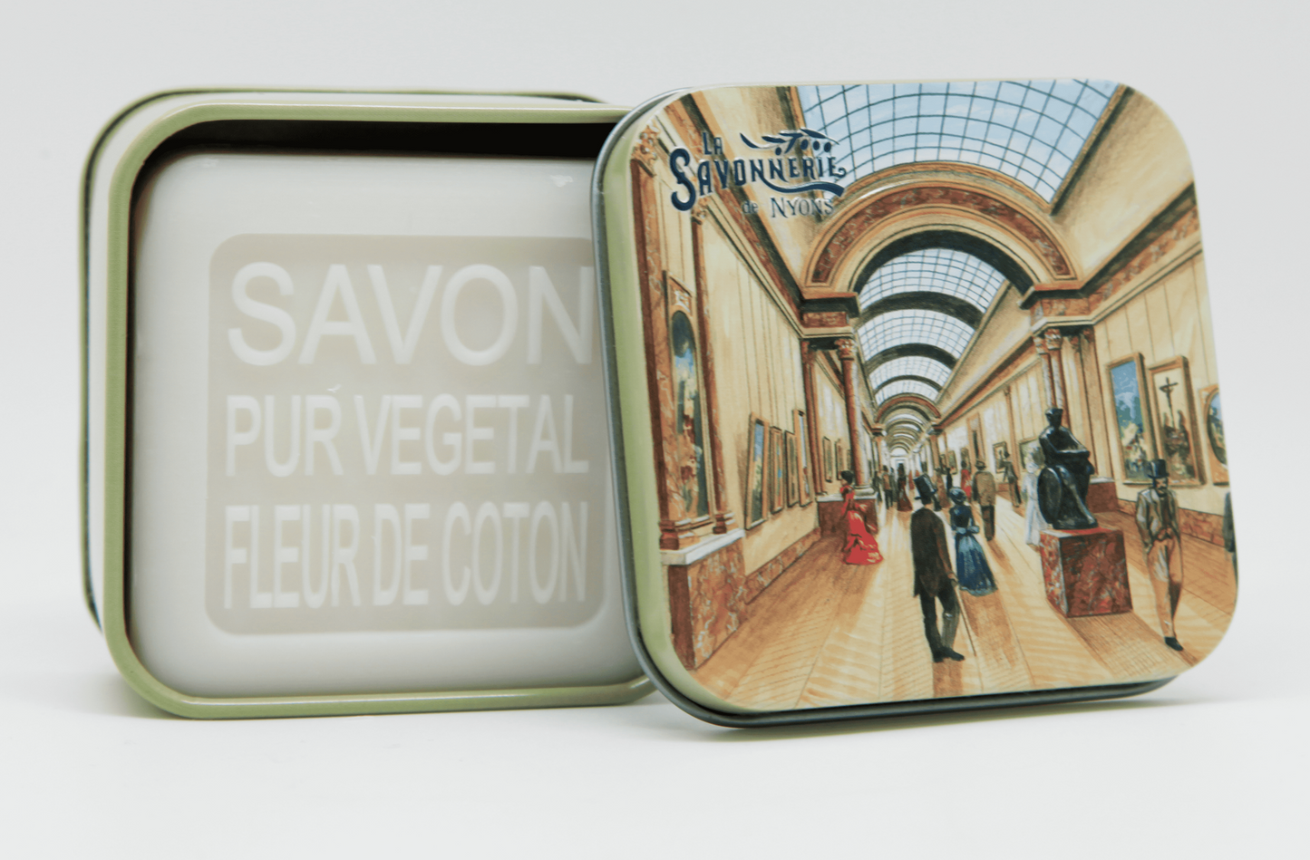 Metal box with soap 100g - La Grande Galerie