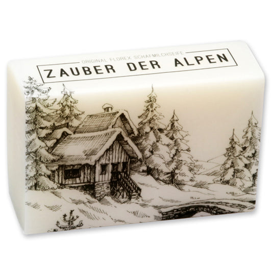 Sheep's milk soap square 150g "Magic of the Alps", Edelweiss